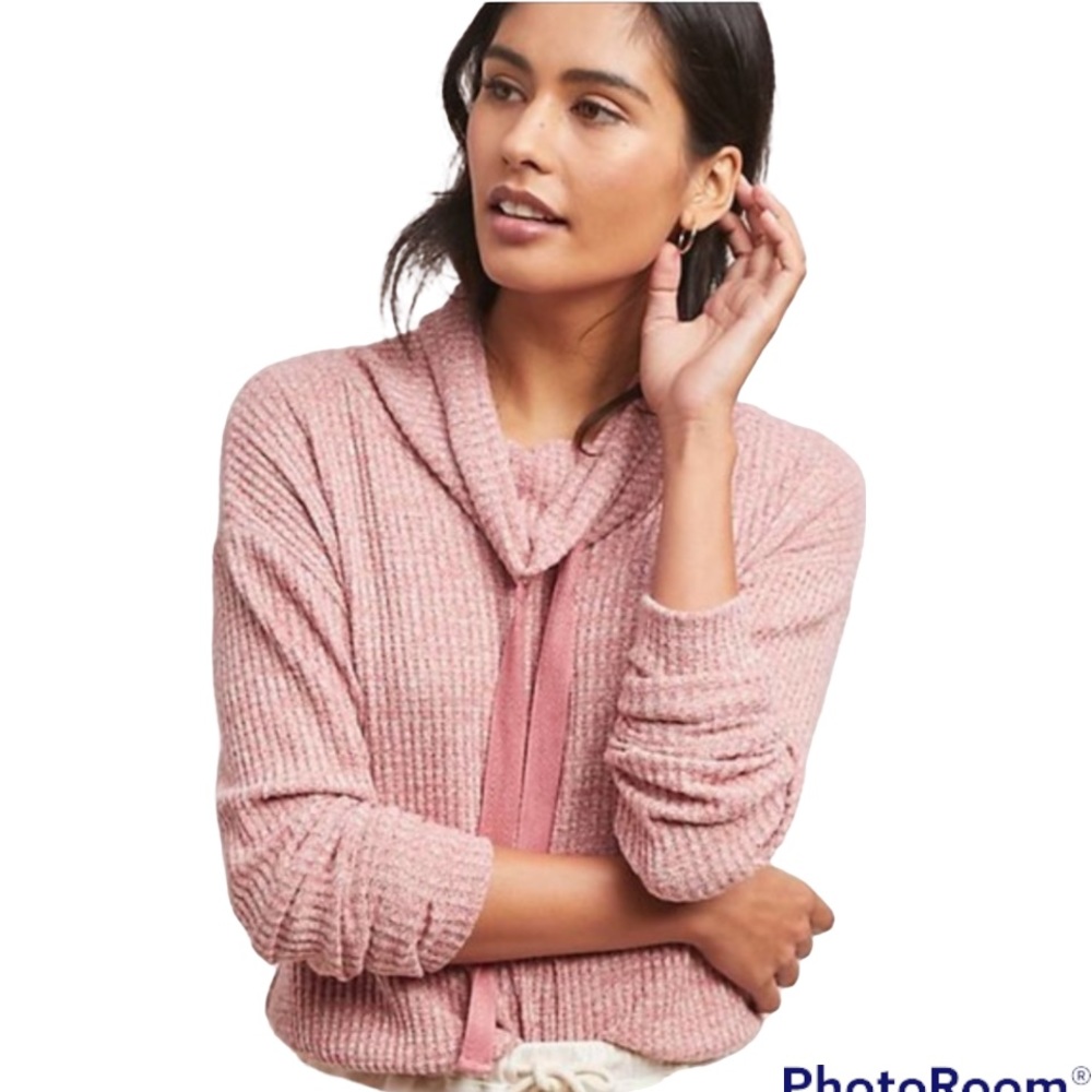 Anthropologie Saturday Sunday Whistler Cowl Neck Pullover - XL